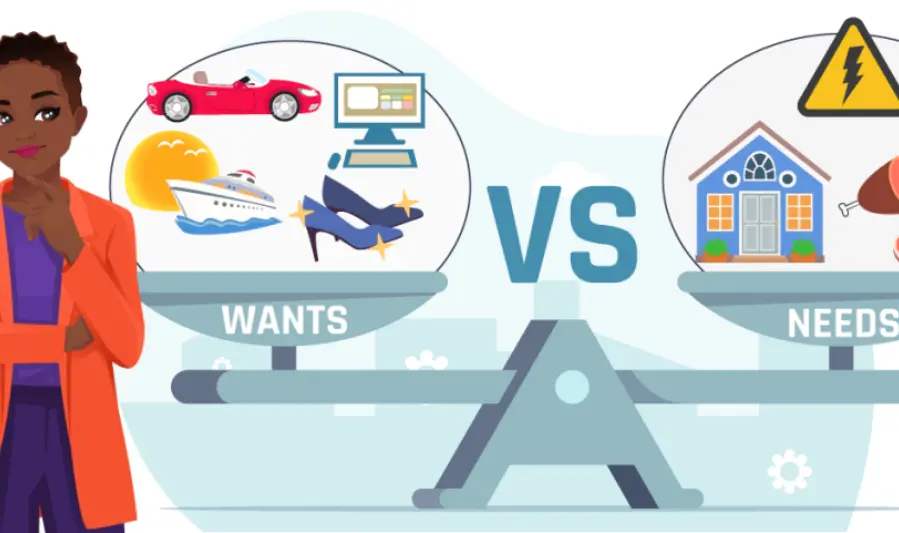 Differentiating Needs vs. Wants