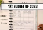monthly budget planner for beginners